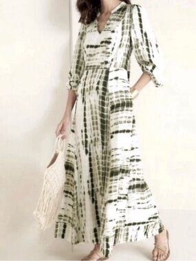 NWOT!!! SOFT SURROUNDINGS
Melody Bohemian Tie Dye Maxi Dress 
Sz Medium